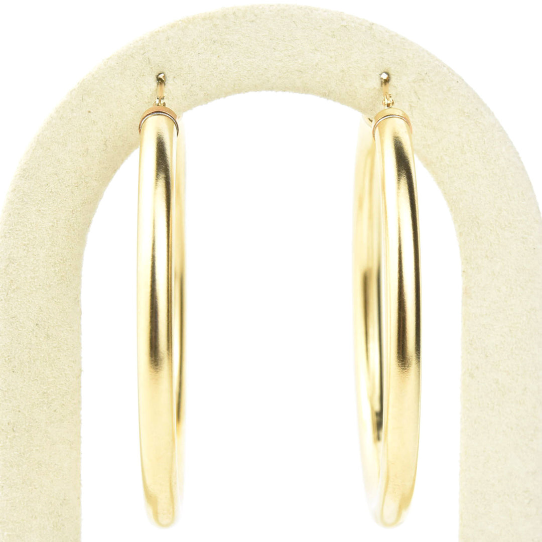 Gold Filled Hoops, 4mmx50mm