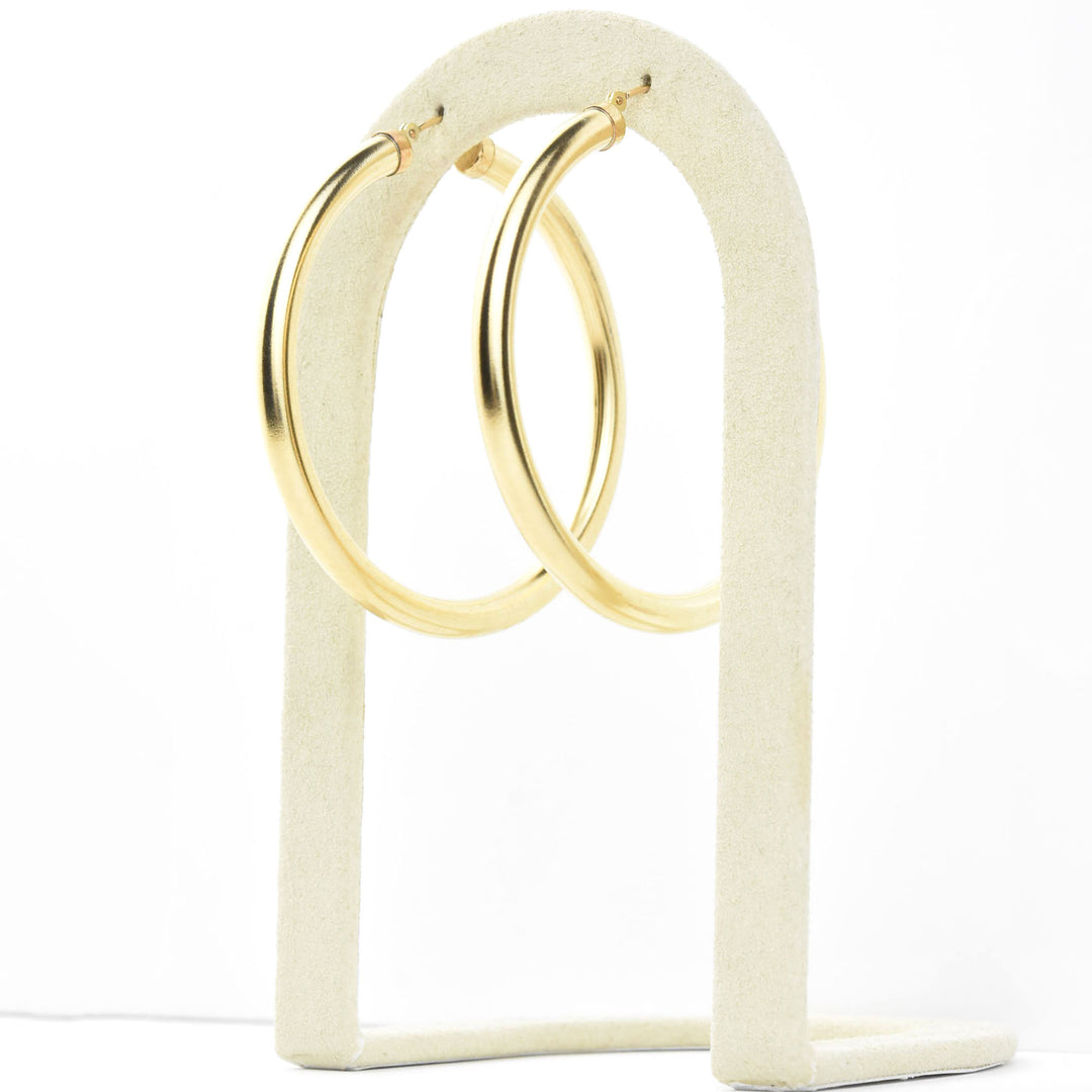 Gold Filled Hoops, 4mmx50mm