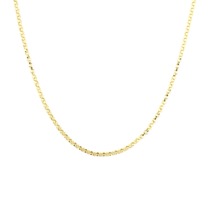 Gold Filled Adjustable Rolo Chain