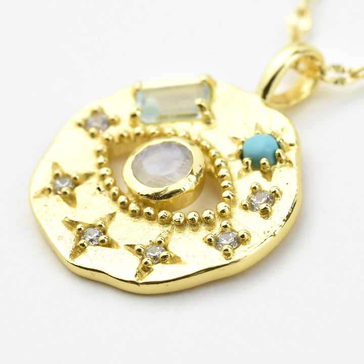 Good Luck Eye & Star Necklace