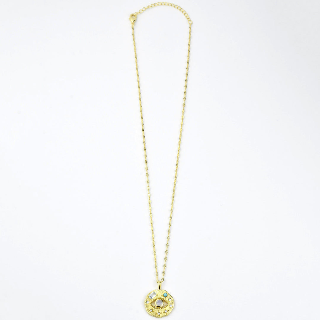 Good Luck Eye & Star Necklace