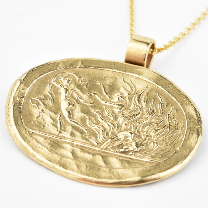 Hades & Persephone Cameo Necklace