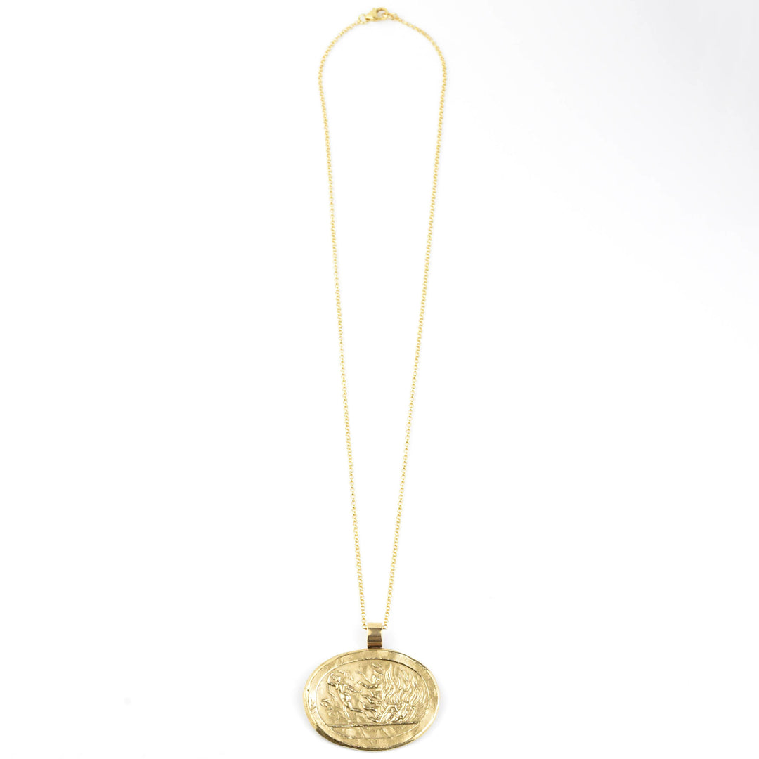 Hades & Persephone Cameo Necklace