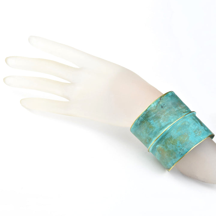 Half and Half Cuff Bracelet