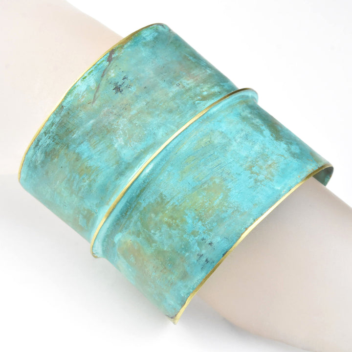 Half and Half Cuff Bracelet