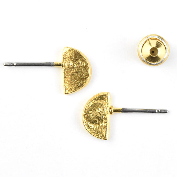 Half-Moon Studs