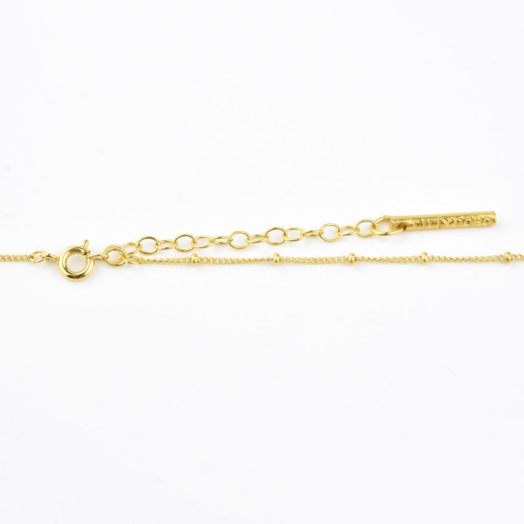 Hand & Pearl Charm Necklace - Goldmakers Fine Jewelry