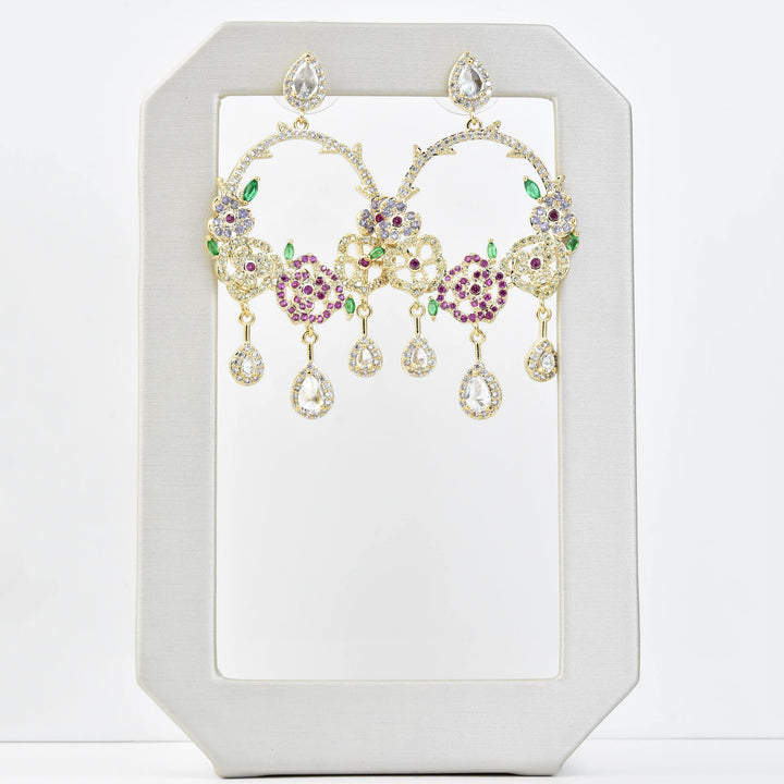 Hanging Gardens Earrings - Goldmakers Fine Jewelry