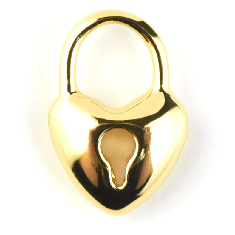 Mini Heart Lock Charm