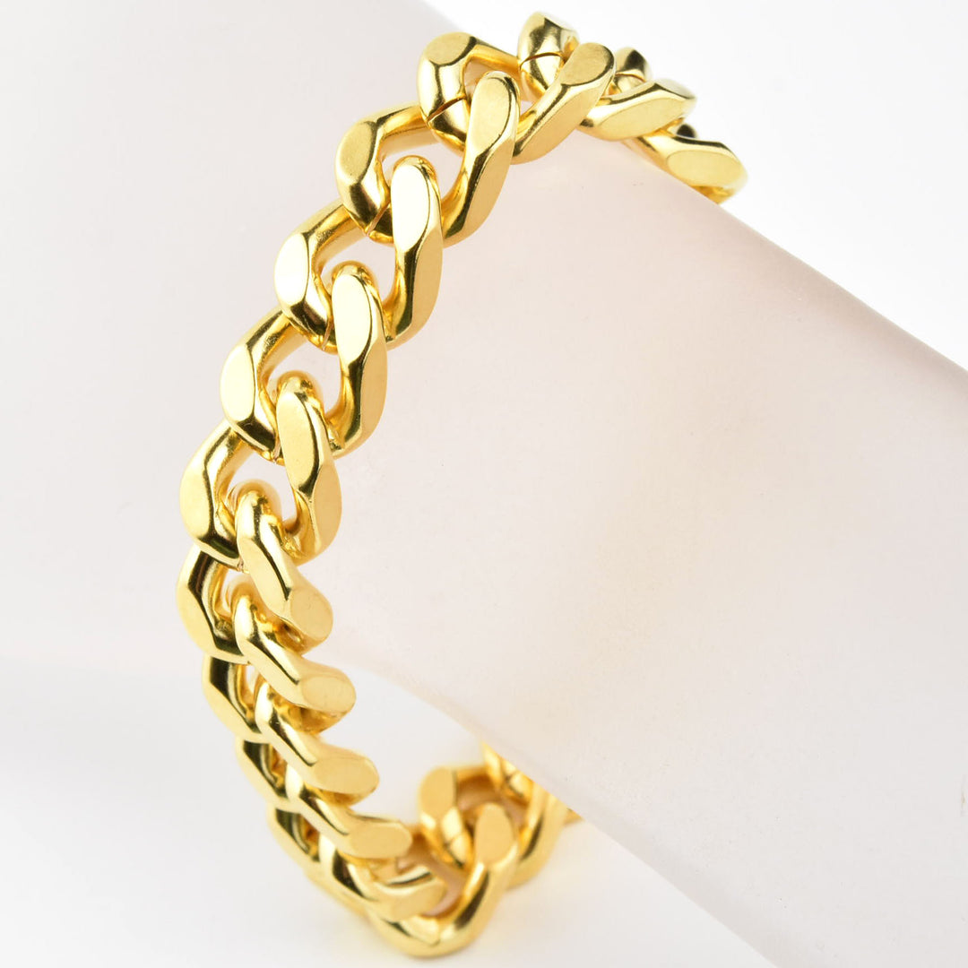 Heavy Curb Link Bracelet