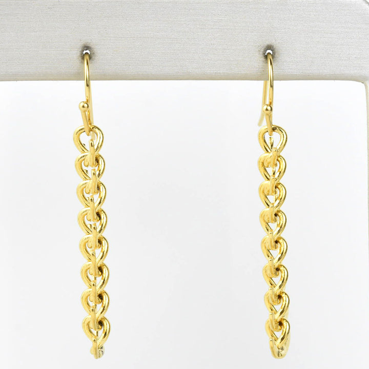 Herringbone Earrings - Goldmakers Fine Jewelry