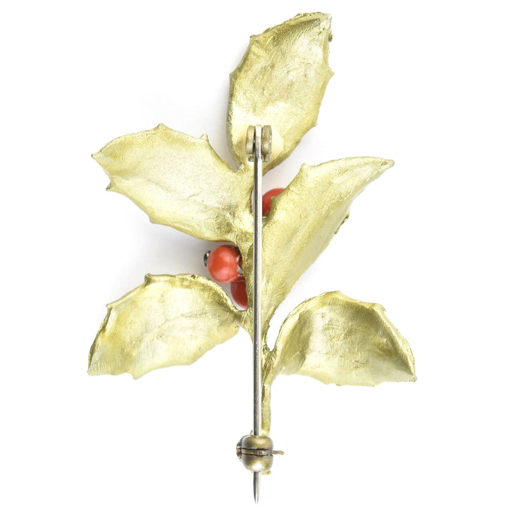 Holly Brooch