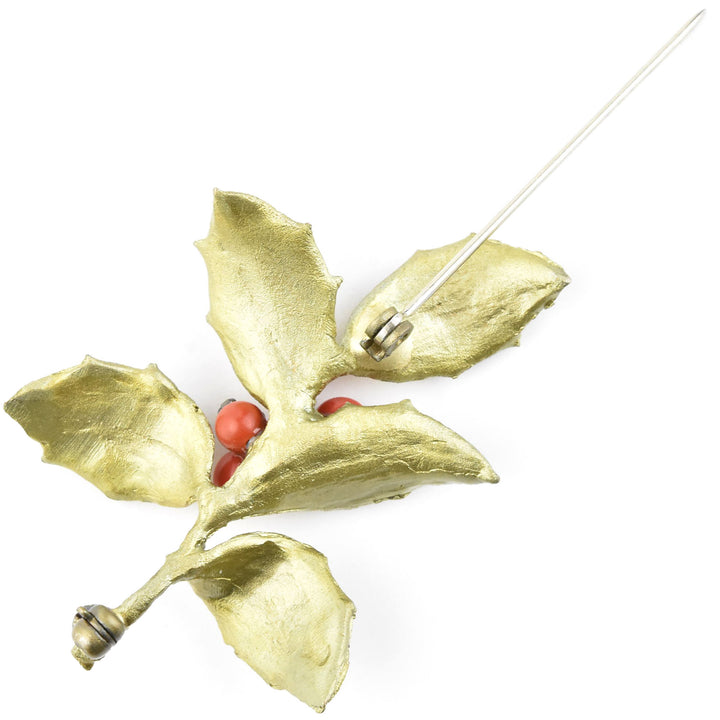 Holly Brooch