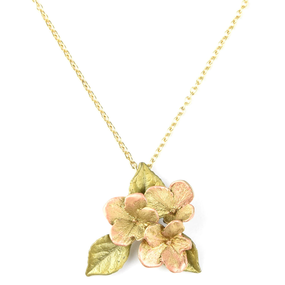 Hydrangea Petal Necklace