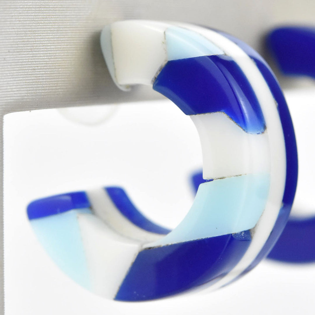 Ideal Mar Azul Hoop Earrings