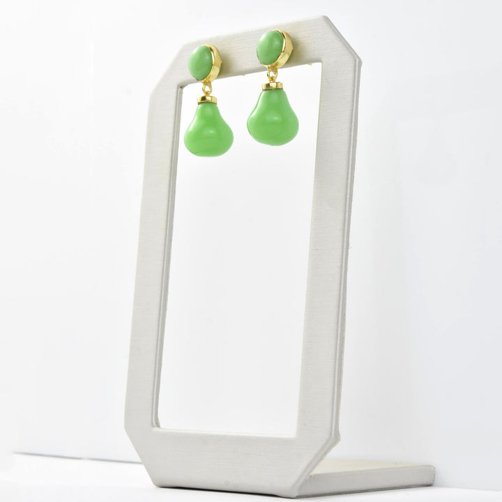 Aria Jade Earrings - Goldmakers Fine Jewelry