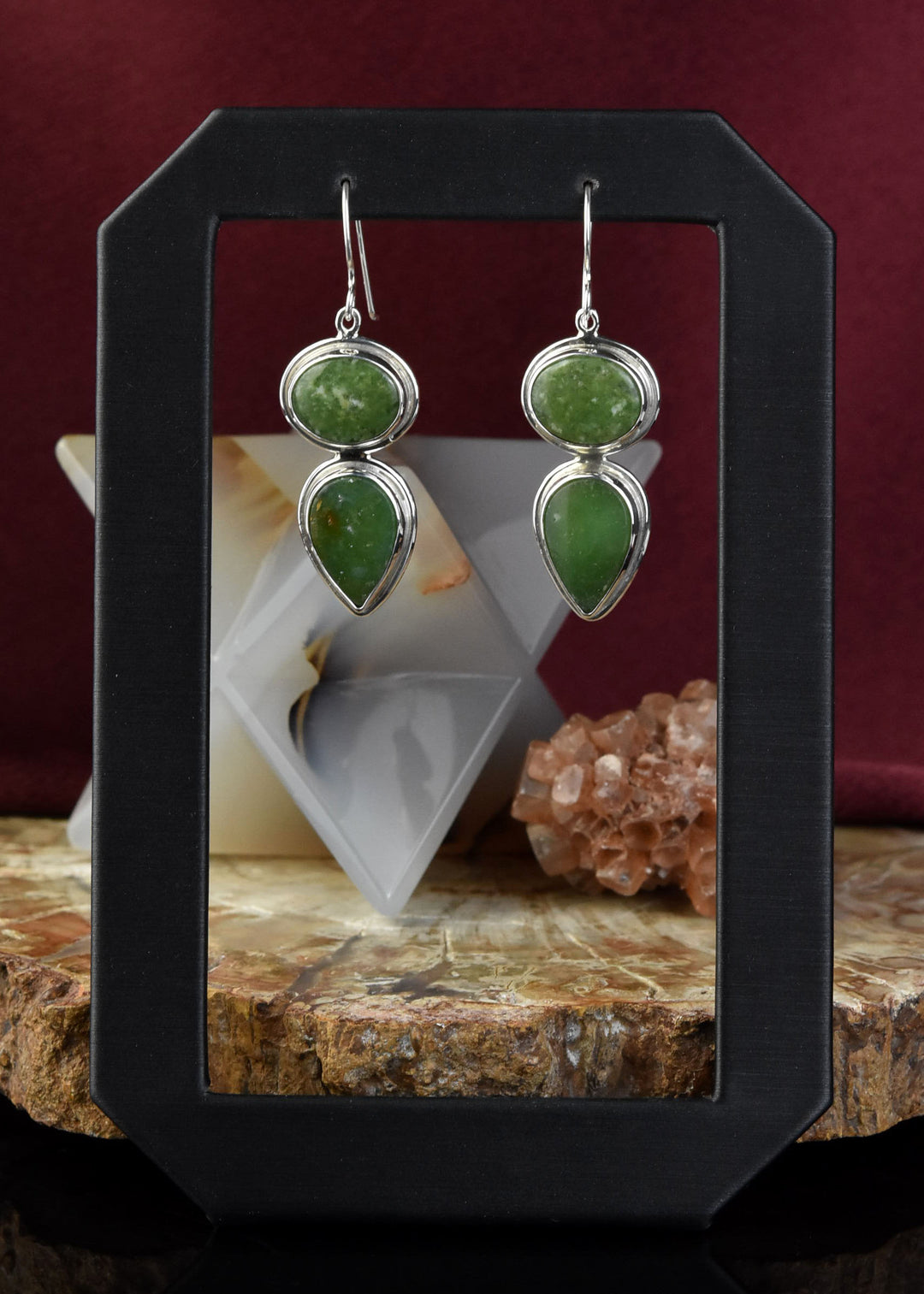 Jade Radiance Earrings