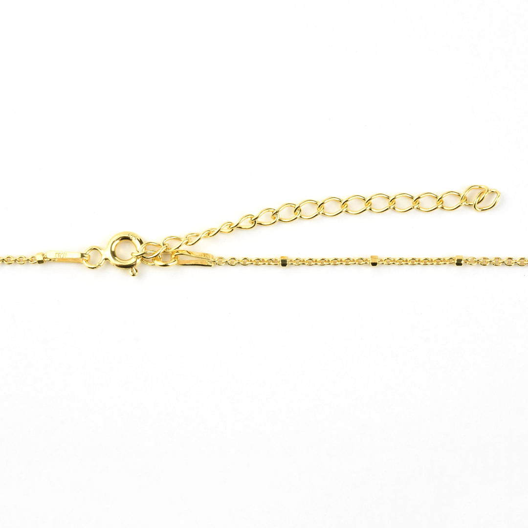 Gold Plated Kingman Turquoise Necklace