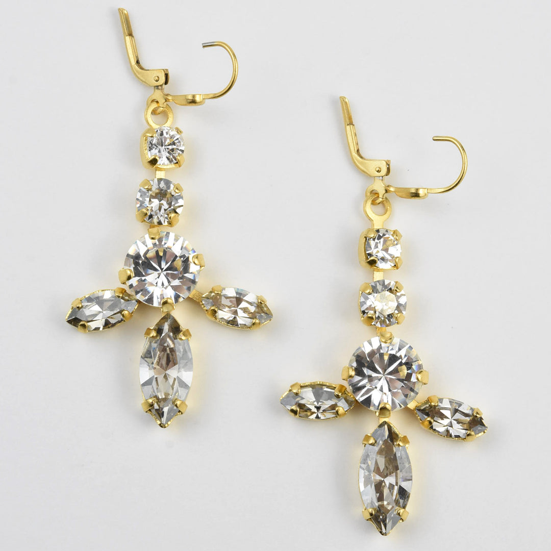 Shade Chandelier Earrings - Goldmakers Fine Jewelry