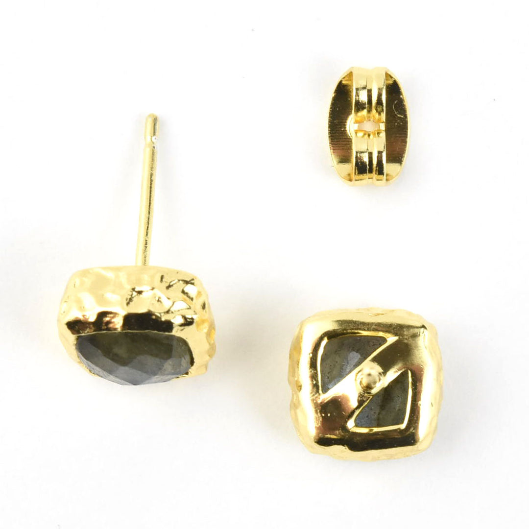Labradorite Studs