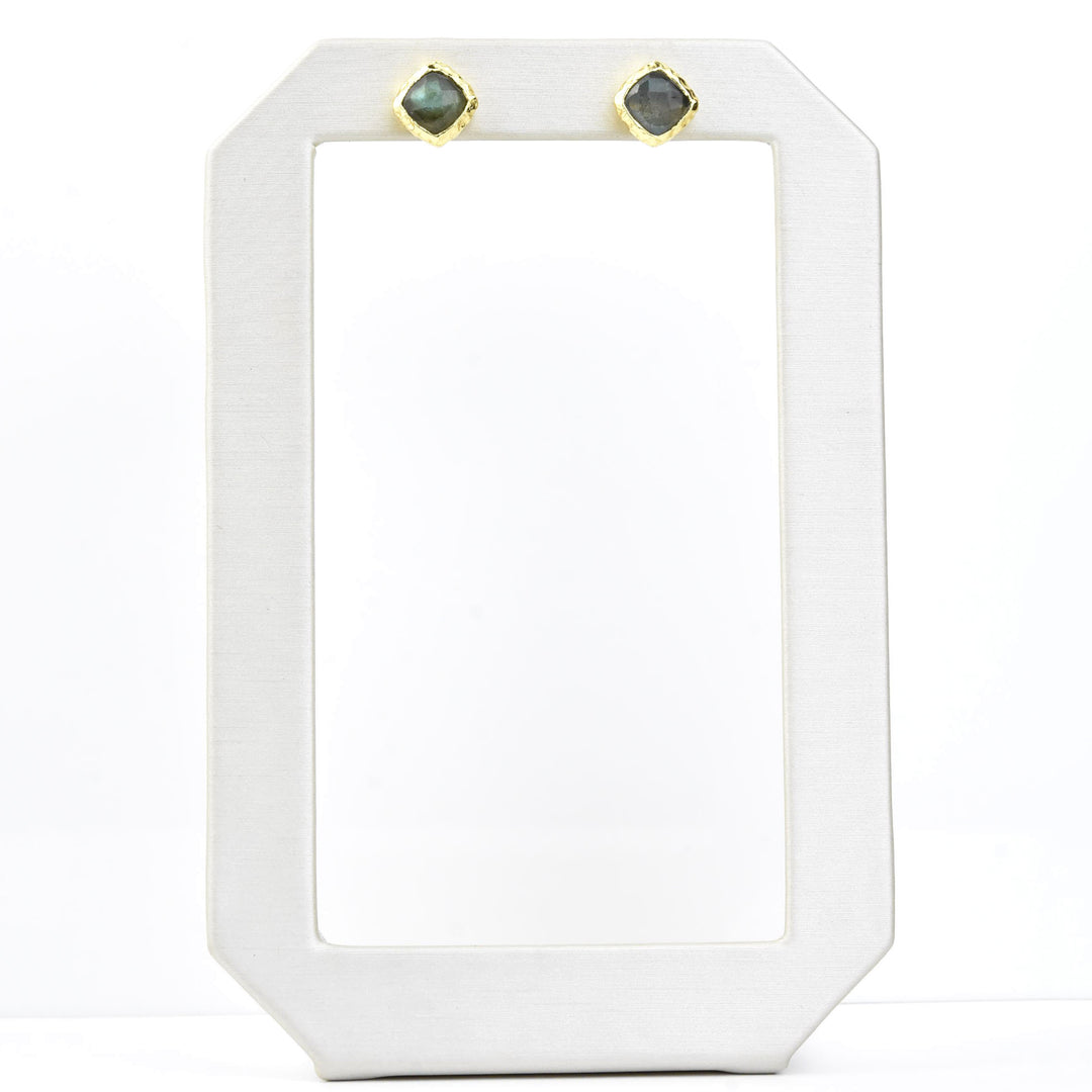 Labradorite Studs