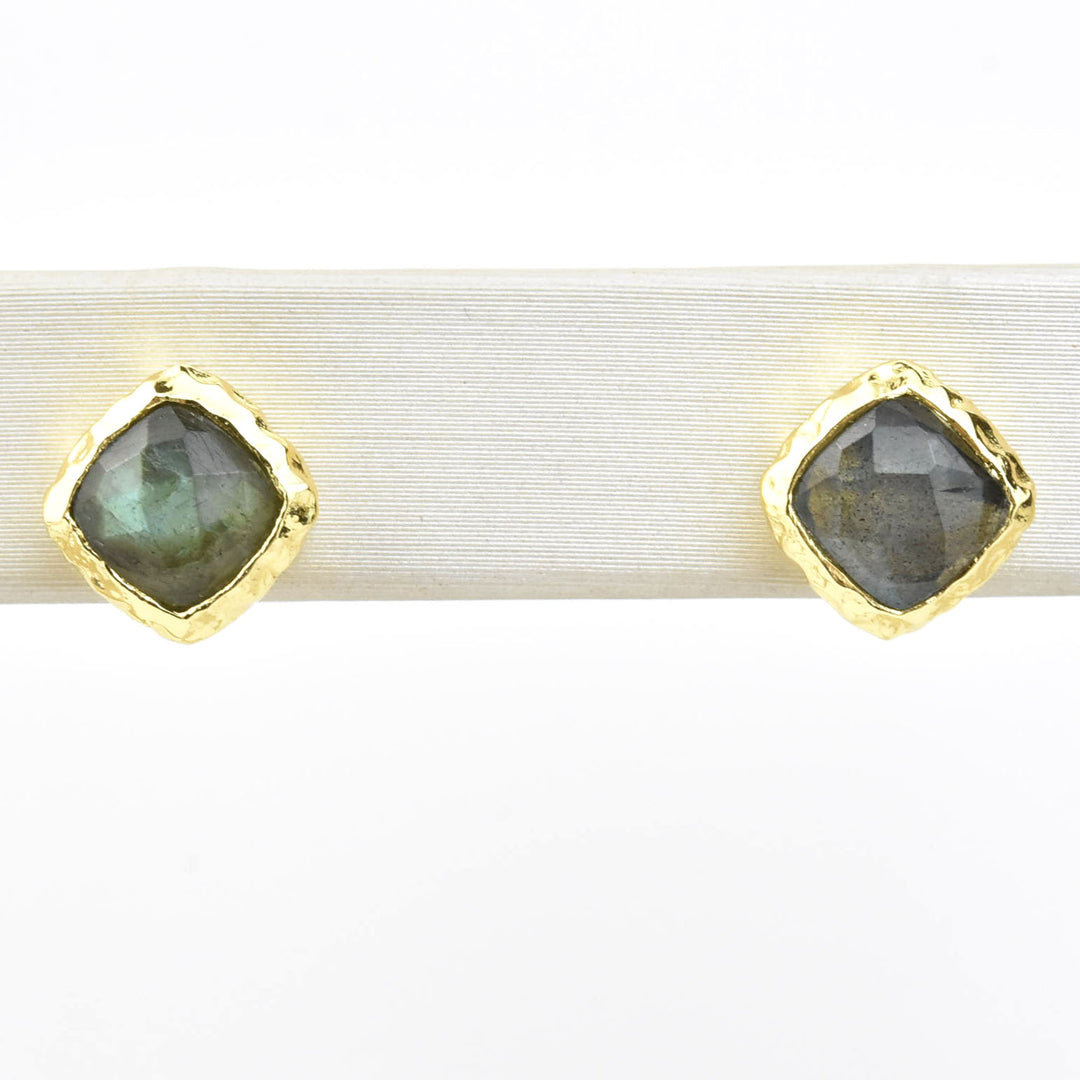 Labradorite Studs