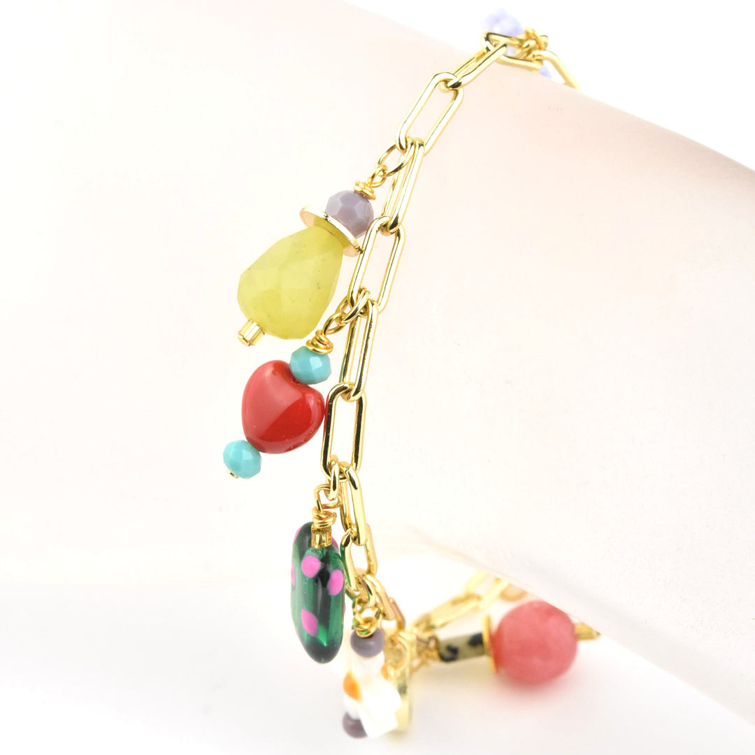 Ladybird Charm Bracelet