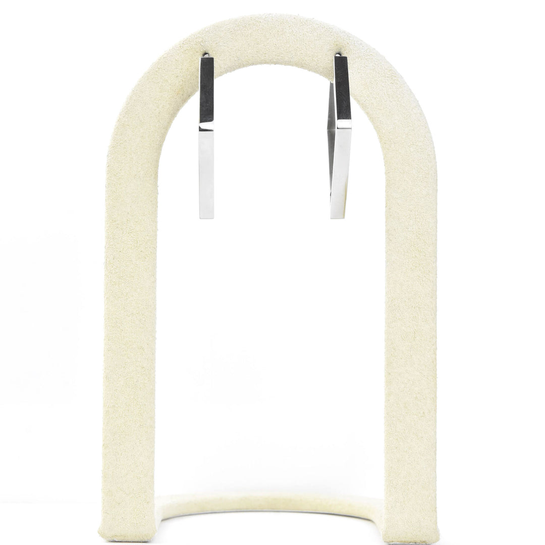 Large Diamond Shaped Chunky Hoops - Goldmakers Fine Jewelry