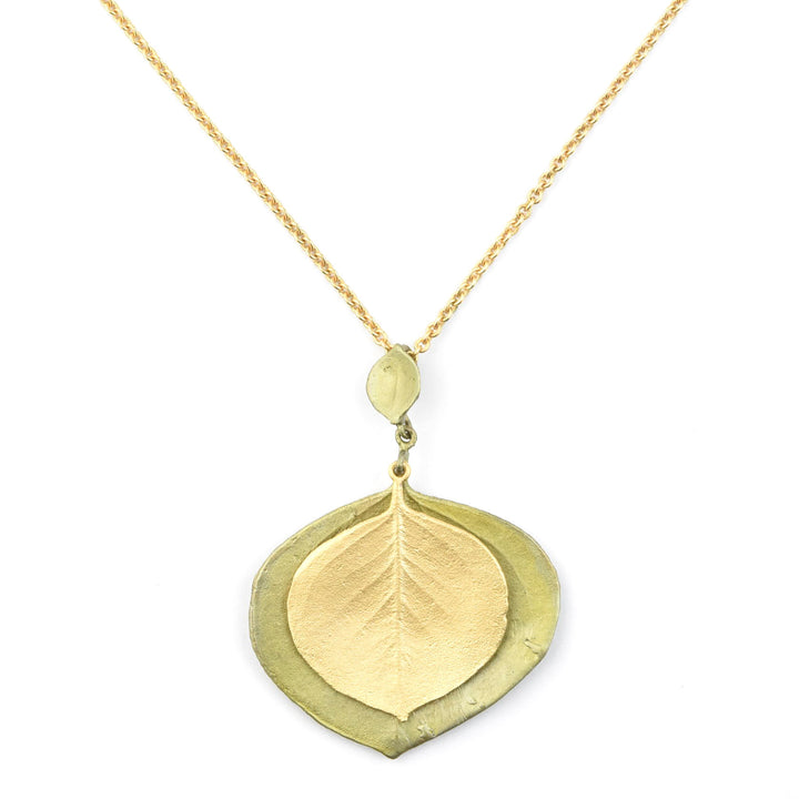 Round Leaf Eucalyptus Necklace