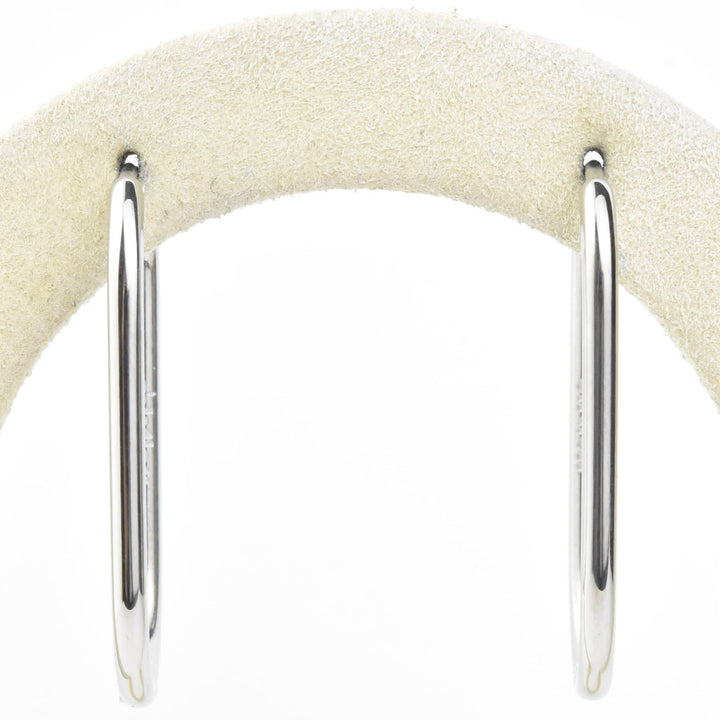 Large Rounded Rectangle Hoops - Goldmakers Fine Jewelry
