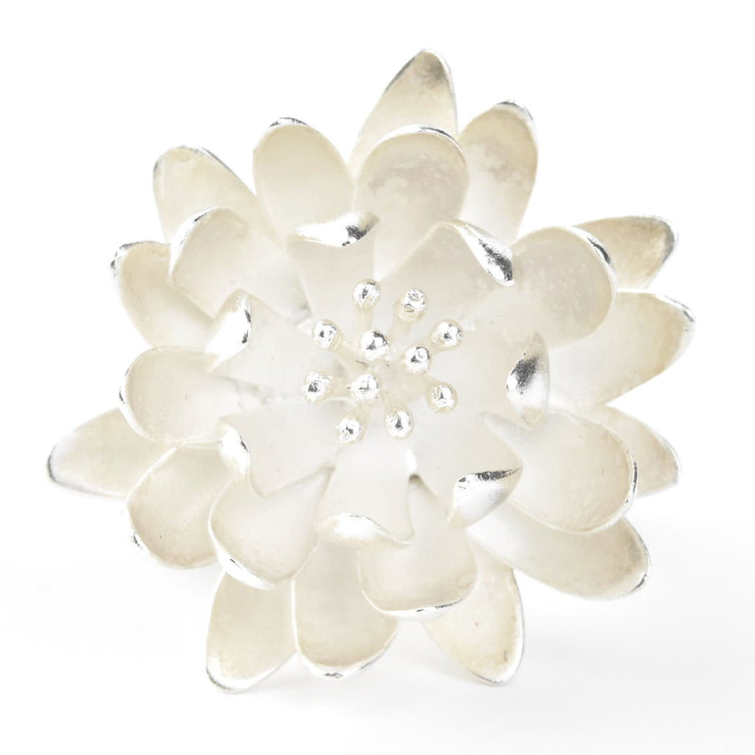 Large Waterlily Ring - Goldmakers Fine Jewelry