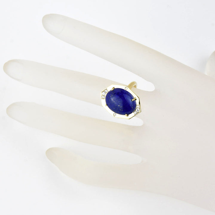 Large Affinity Sans Lapis Ring, in 14k Yellow Gold