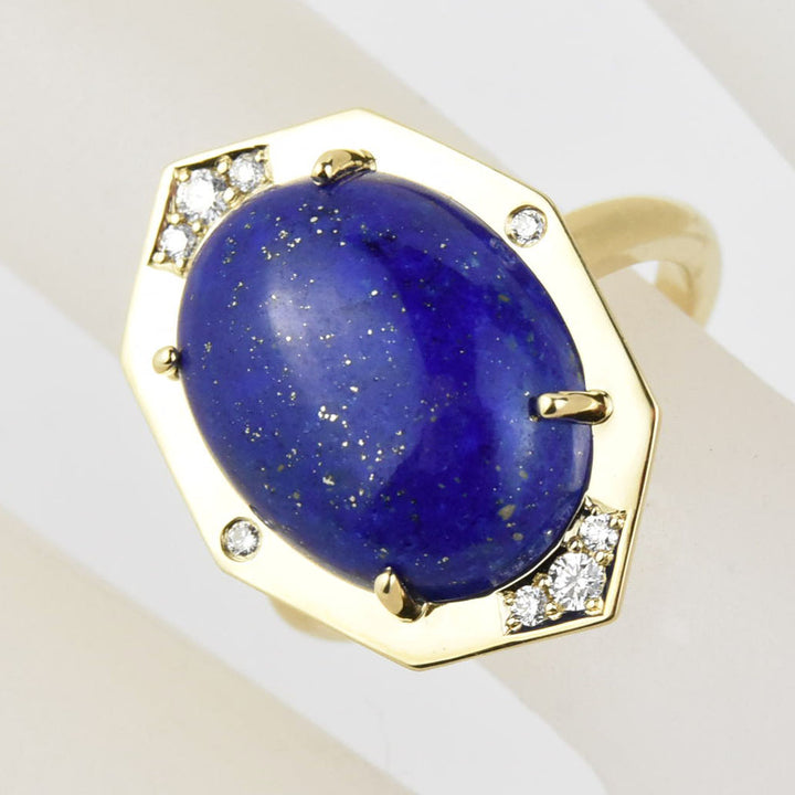 Large Affinity Sans Lapis Ring, in 14k Yellow Gold