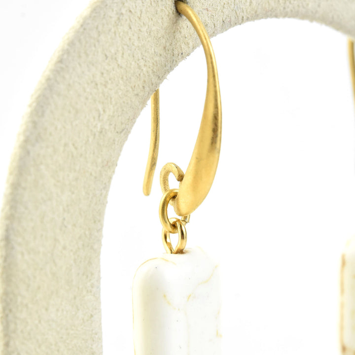 Lavender & Capri Blue Earrings