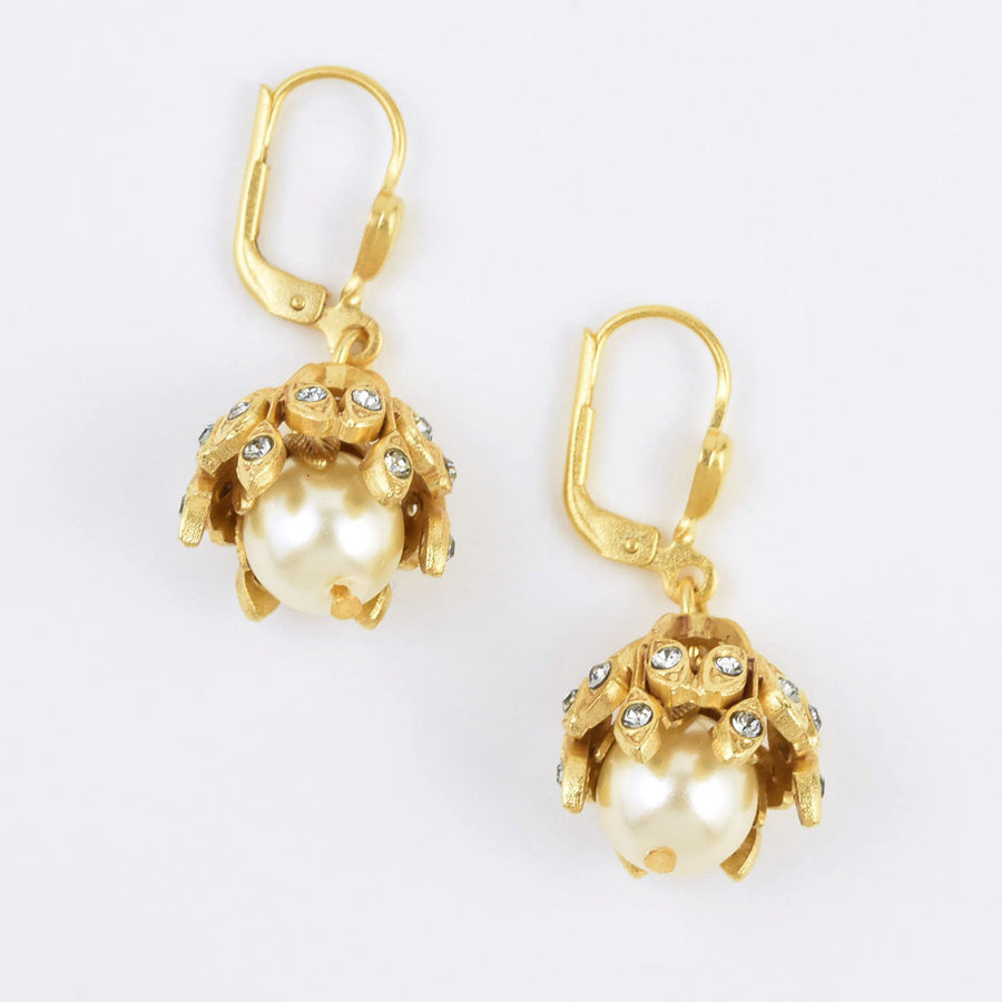 Belle Epoch Vintage Style Drop Earrings - Goldmakers Fine Jewelry