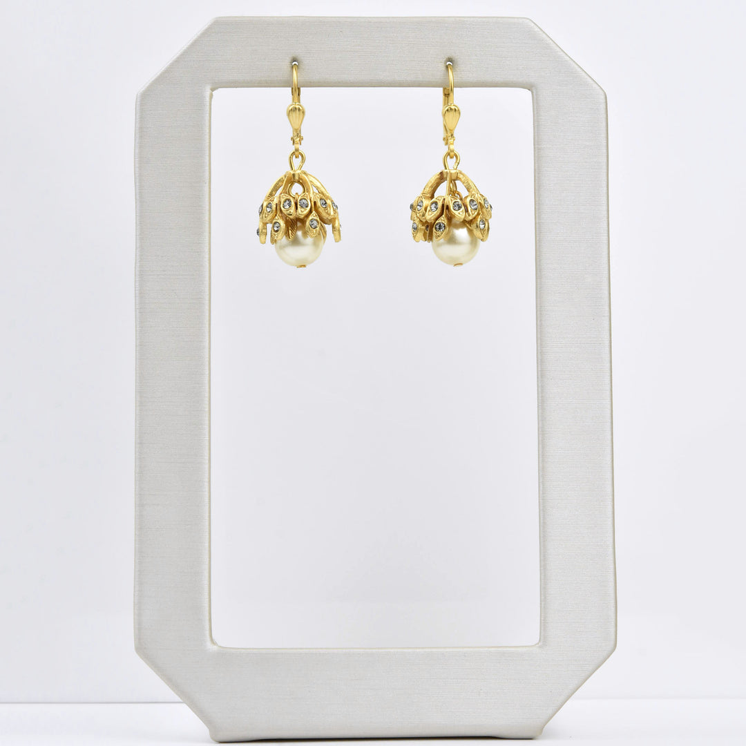 Belle Epoch Vintage Style Drop Earrings - Goldmakers Fine Jewelry