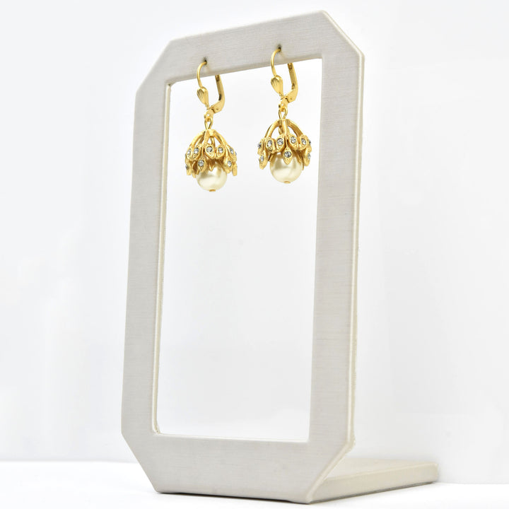 Belle Epoch Vintage Style Drop Earrings - Goldmakers Fine Jewelry