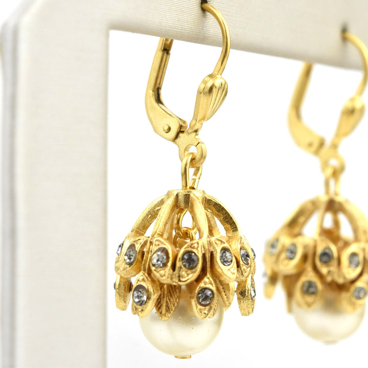 Belle Epoch Vintage Style Drop Earrings - Goldmakers Fine Jewelry