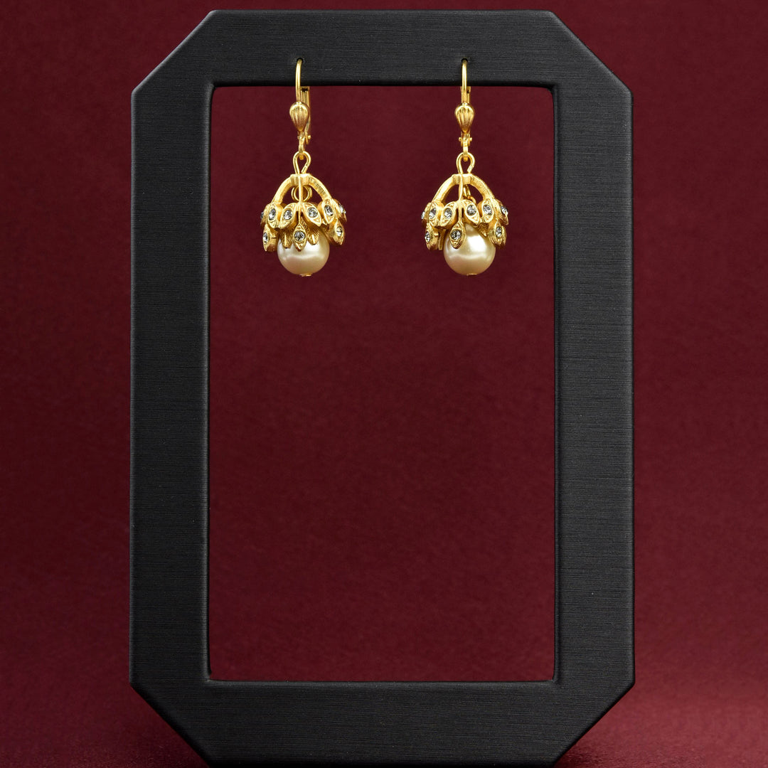 Belle Epoch Vintage Style Drop Earrings - Goldmakers Fine Jewelry