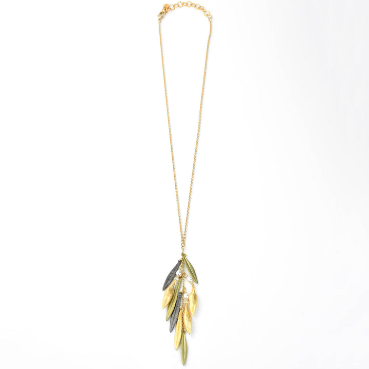 Leaf and Bud Necklace
