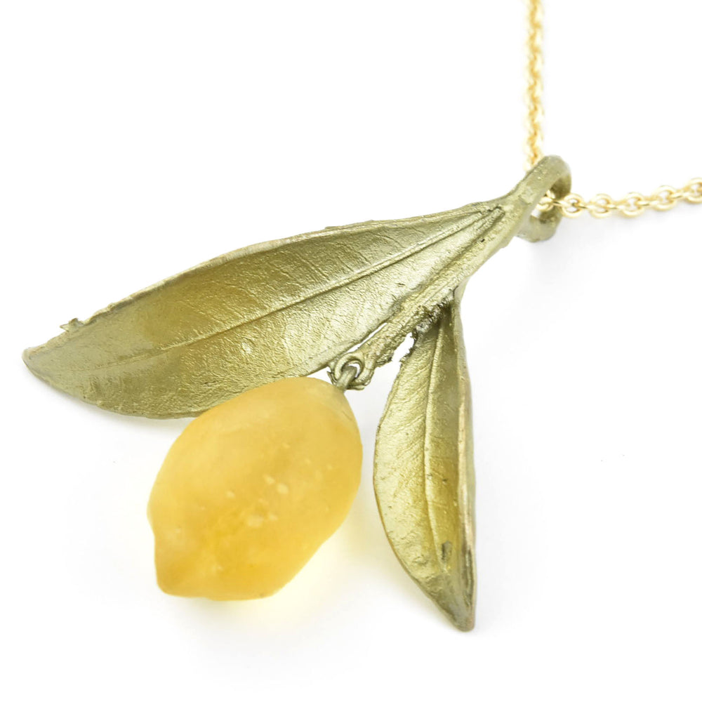 Lemon Necklace - Goldmakers Fine Jewelry