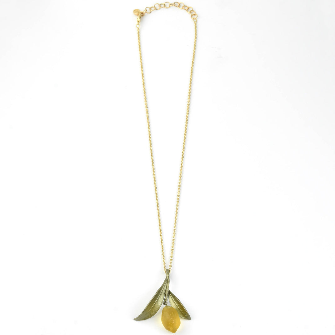 Lemon Necklace - Goldmakers Fine Jewelry