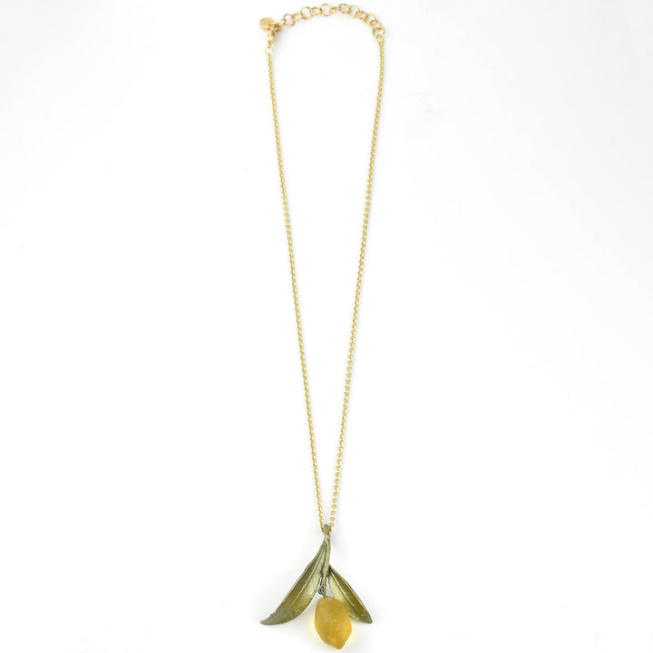 Lemon Necklace - Goldmakers Fine Jewelry