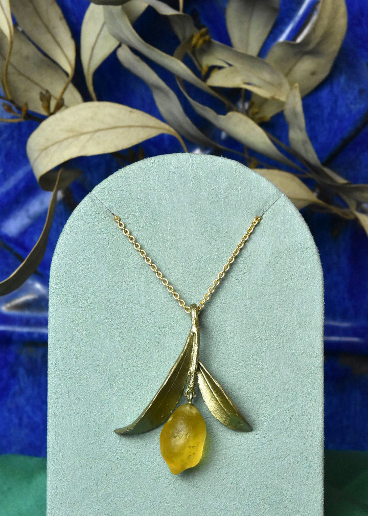 Lemon Necklace - Goldmakers Fine Jewelry