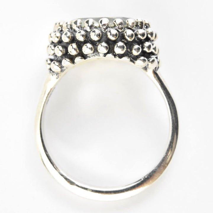 Lemon Quartz Ring in Sterling Silver - Goldmakers Fine Jewelry