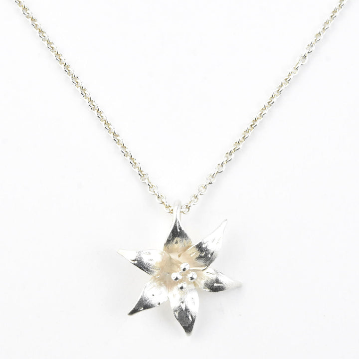 Lily Pendant Necklace - Goldmakers Fine Jewelry
