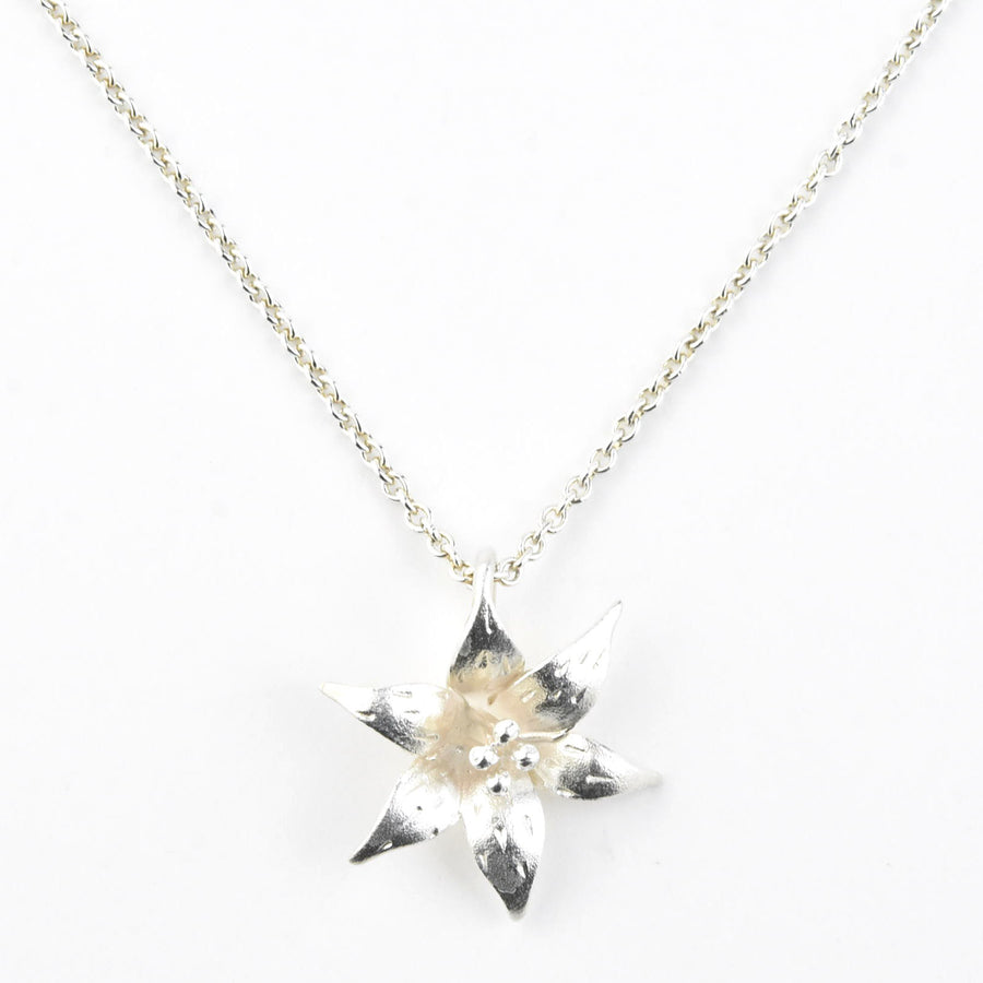 Lily Pendant Necklace - Goldmakers Fine Jewelry