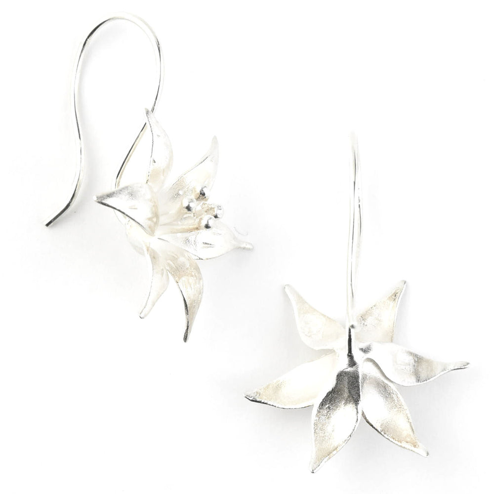 Lily Wire Drop Earrings - Goldmakers Fine Jewelry