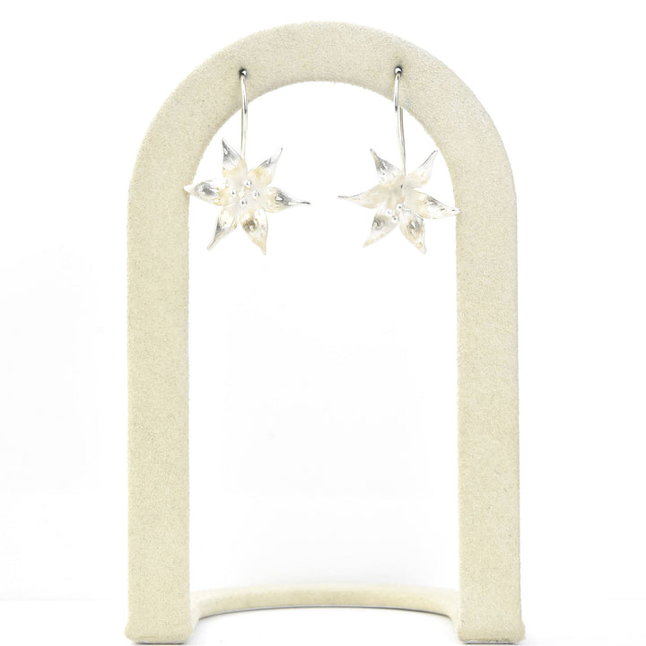 Lily Wire Drop Earrings - Goldmakers Fine Jewelry