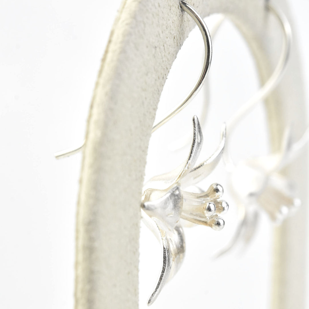 Lily Wire Drop Earrings - Goldmakers Fine Jewelry